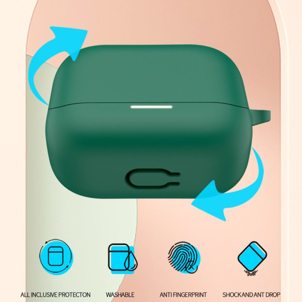 Earbuds Charging Case - Silicone Earphone Case Anti Drop Dustproof