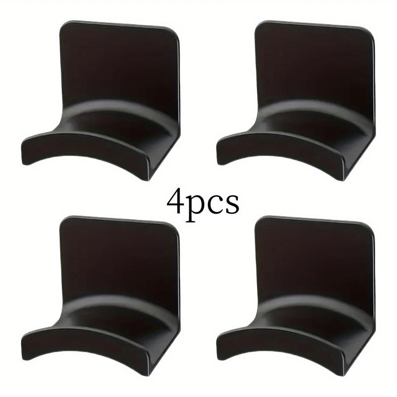 4Pcs Black Adhesive Headphone  - Headphone Stand Desk reseña y precio