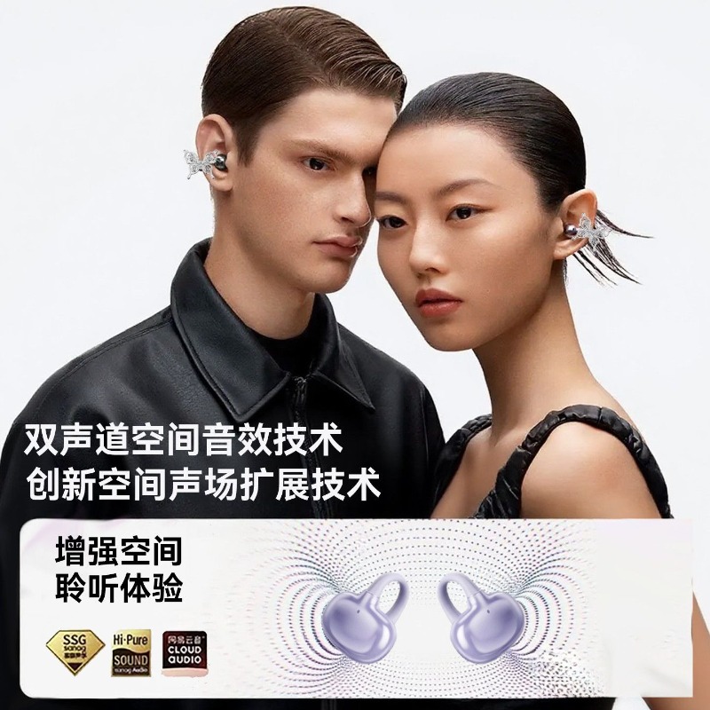 Erdu Ear Clip Wireless Earphon - Noise Cancelling Headphone reseña y precio