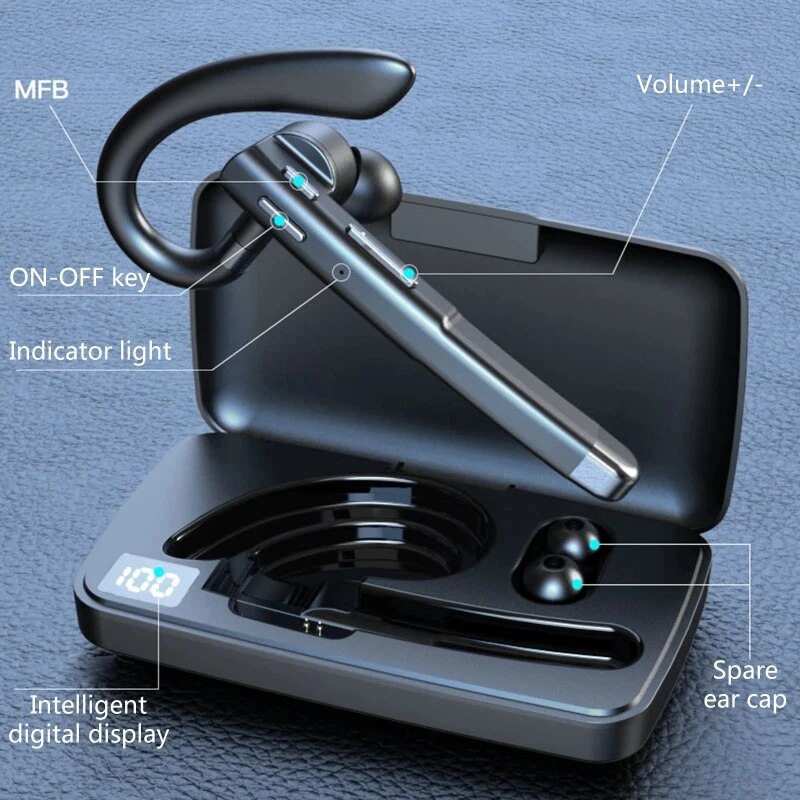 YYK520 Bluetooth Headset Noise - Sports Earphone Hook reseña y precio