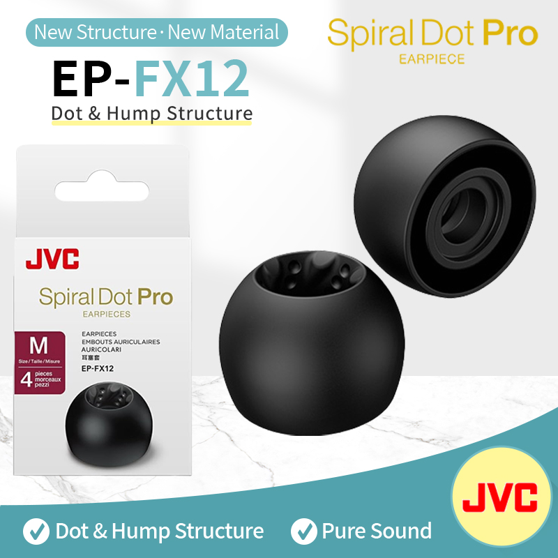 JVC FX12 Eartips Silicone Eart - Silicone Ear Tip Replacement reseña y precio