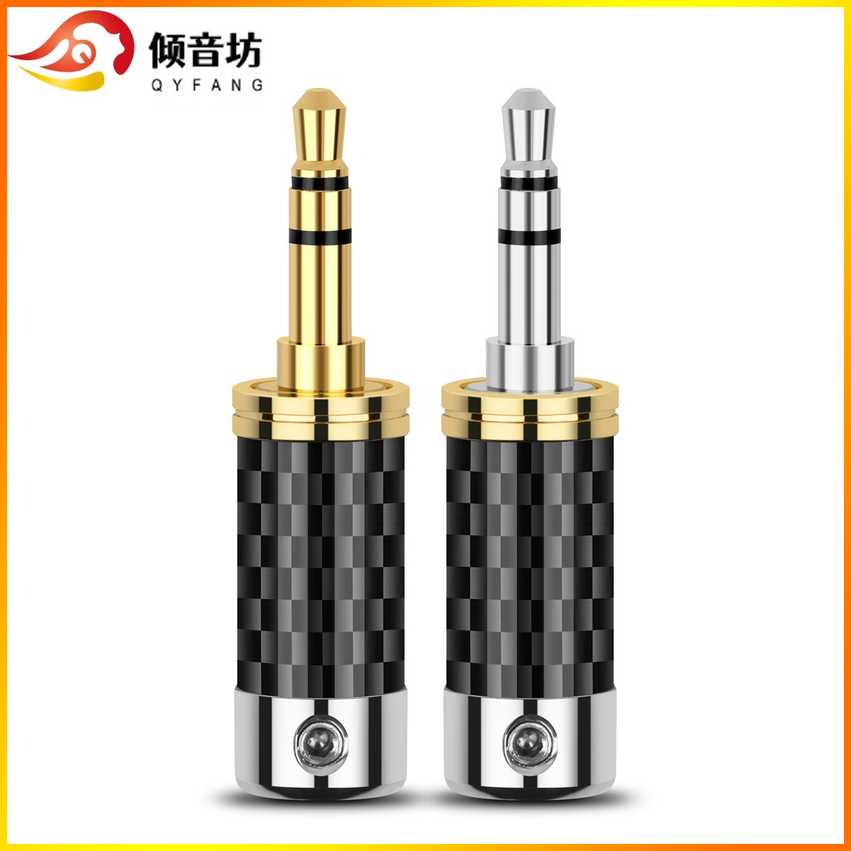 QYFANG 3.5mm 3 Pole Stereo Met - Audiophile Headphone Wired reseña y precio