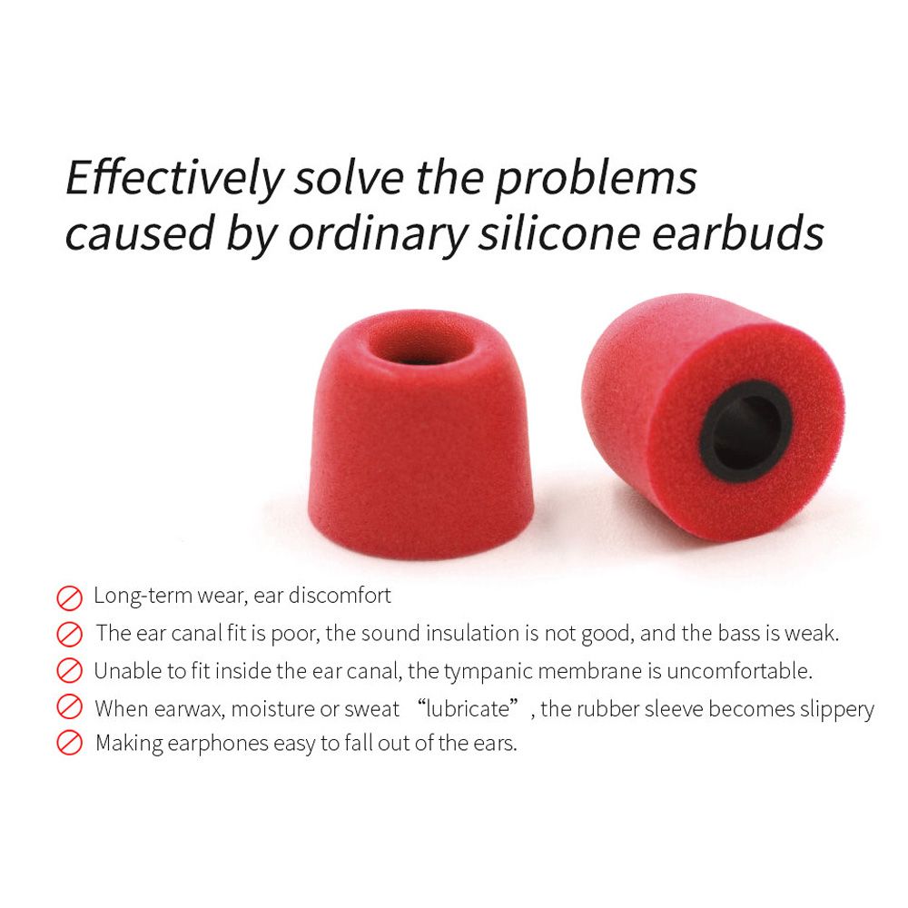 3Pairs Upgrade Noise Isolating - Earphone Foam Tip reseña y precio