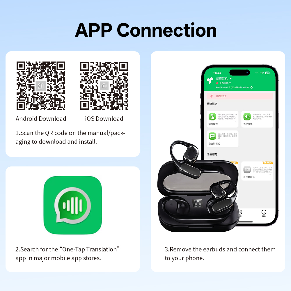 MSAI T23 AI Translator Earbuds - Earbuds Charging Case reseña y precio