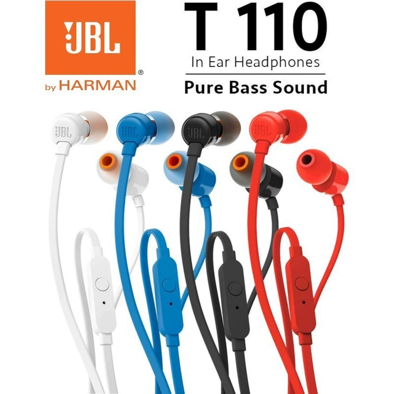 JBL T110 Wired In Ear Headphon - Wired Earphone Mic reseña y precio