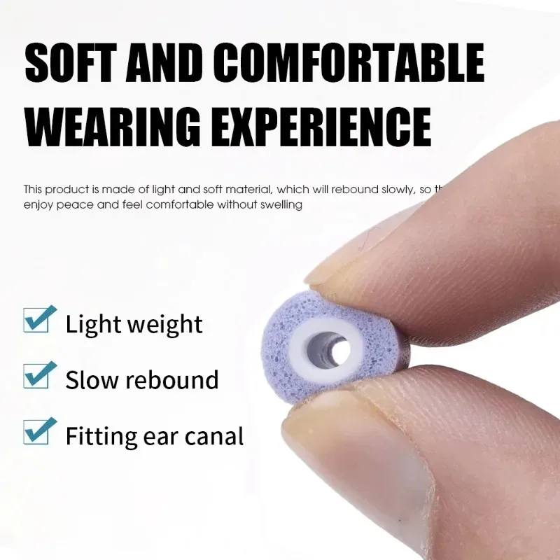 1-3Pairs Memory Foam Eartips f - Earphone Foam Tip reseña y precio