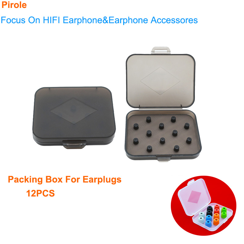 Eartips Plastic Box Earplugs P - Earphone Foam Tip reseña y precio