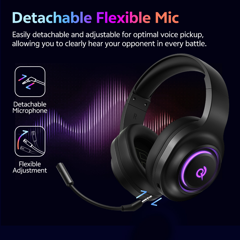 QCY Heroad V200 BH25H4GMA Gami - Gaming Headset Rgb reseña y precio