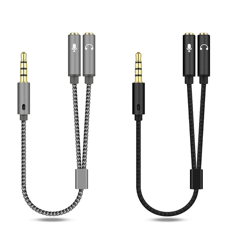 1/3/5PCS 3.5mm Audio Splitter  - Earphone Splitter Jack reseña y precio