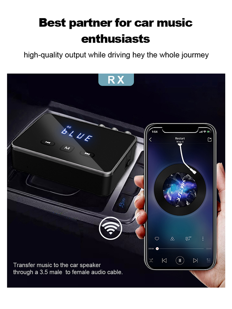 BT 5.4 Receiver Transmitter wi - Bluetooth Adapter Receiver reseña y precio