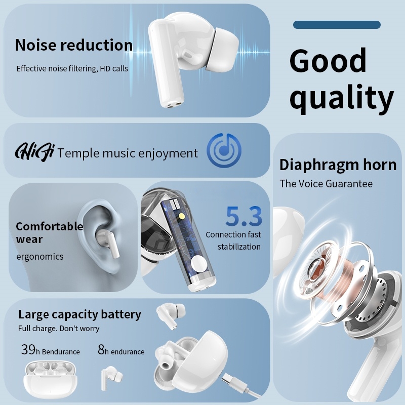 New wireless Bluetooth headset - Bluetooth Headset On Ear reseña y precio