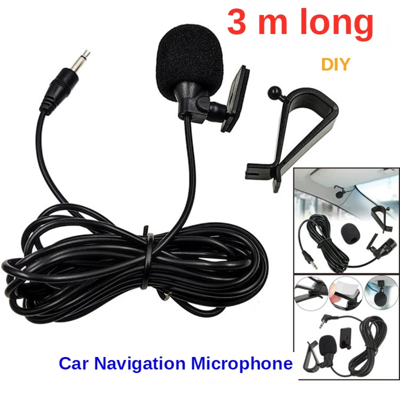 Car Microphone Audio Navigatio - Audiophile Headphone Wired reseña y precio
