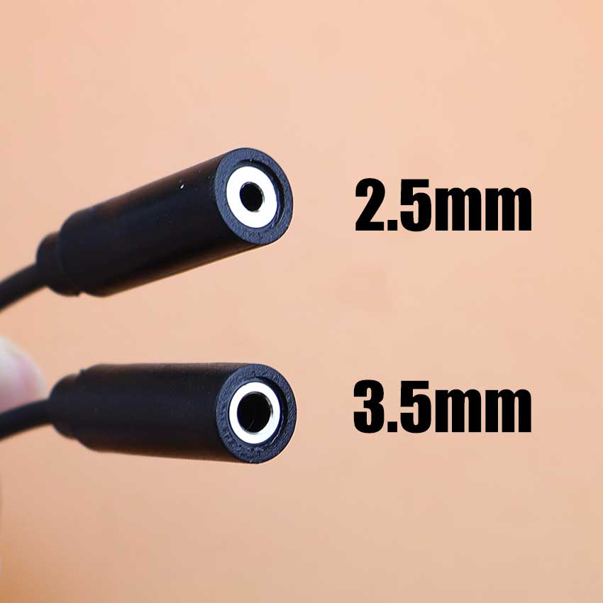 1pcs 2.5mm 3.5mm Mono Stereo A - Audiophile Headphone Wired reseña y precio