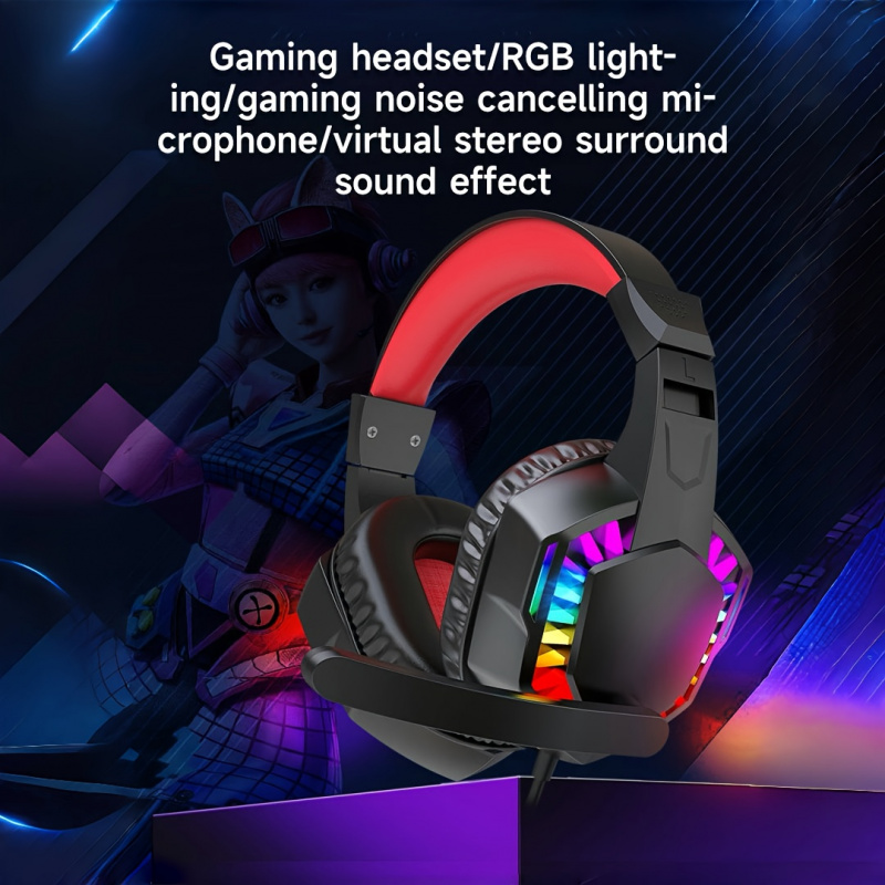 A66,Wired headphones, gaming h - Gaming Headset Rgb reseña y precio