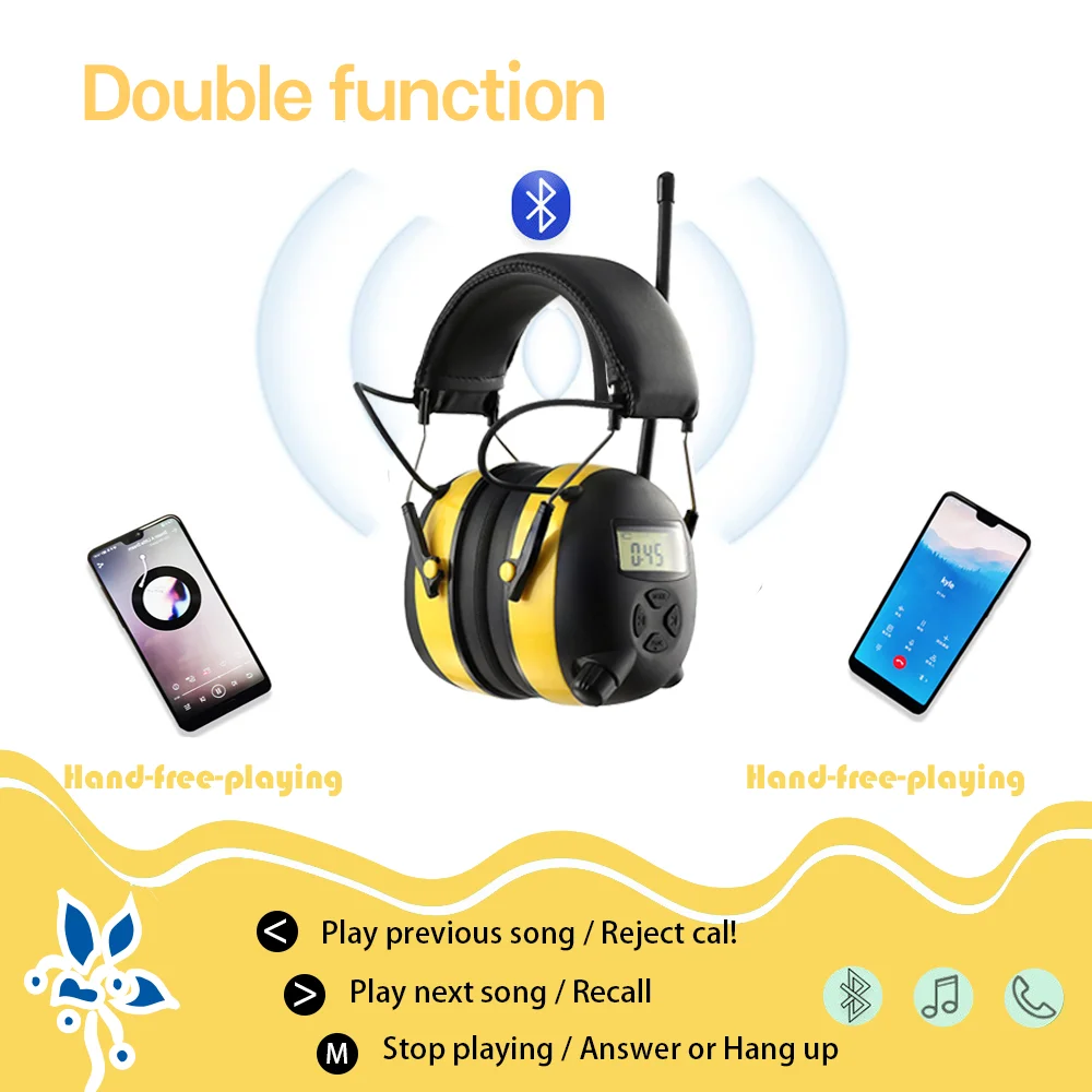 Upgraded 5.4 Bluetooth Hearing - Bluetooth Headset On Ear reseña y precio
