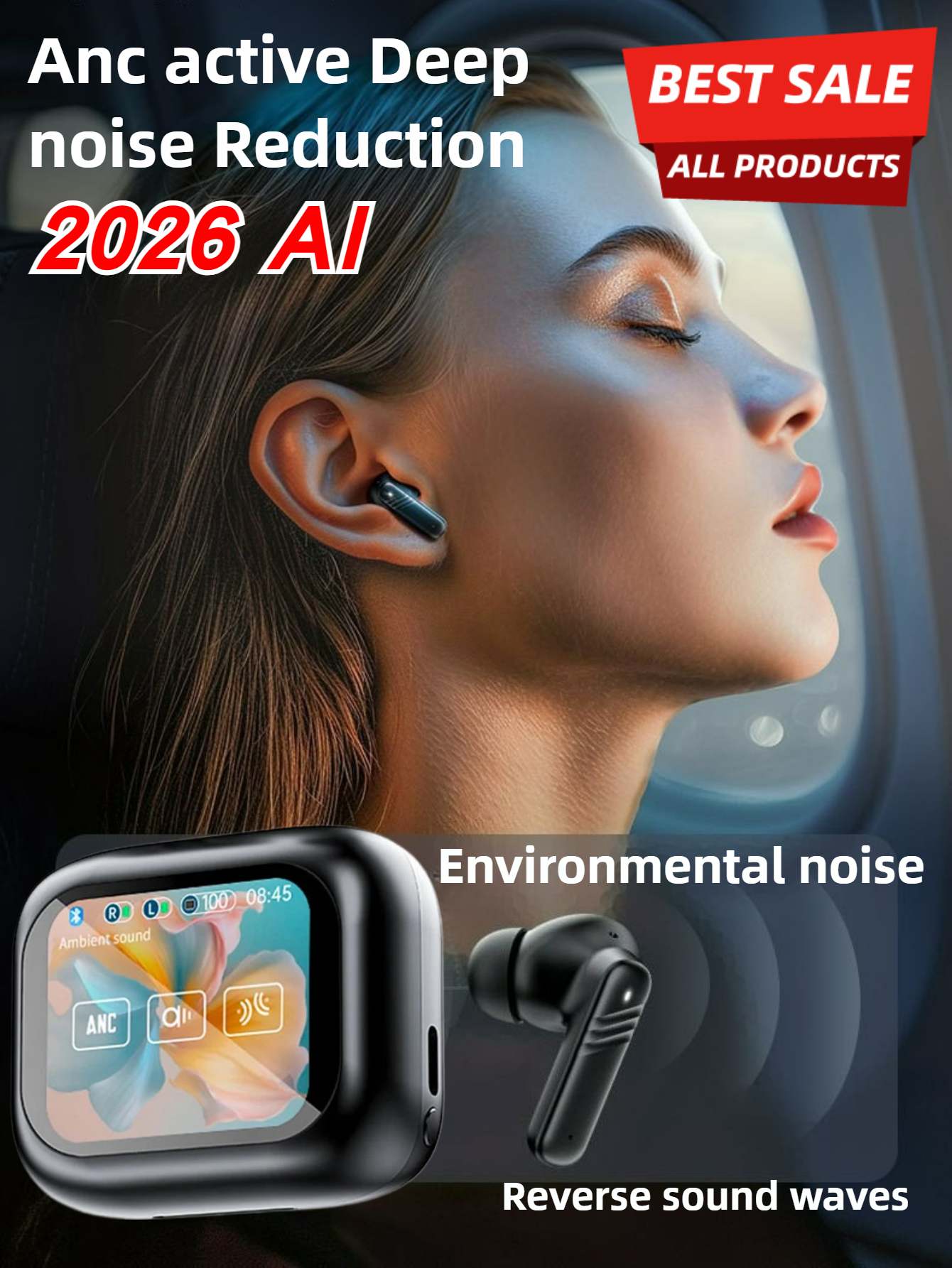 2026 NEW Professional ANC Earb - Noise Cancelling Headphone reseña y precio