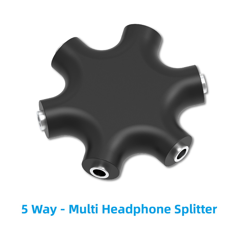 3.5mm Jack Earphone Audio Spli - Earphone Splitter Jack reseña y precio