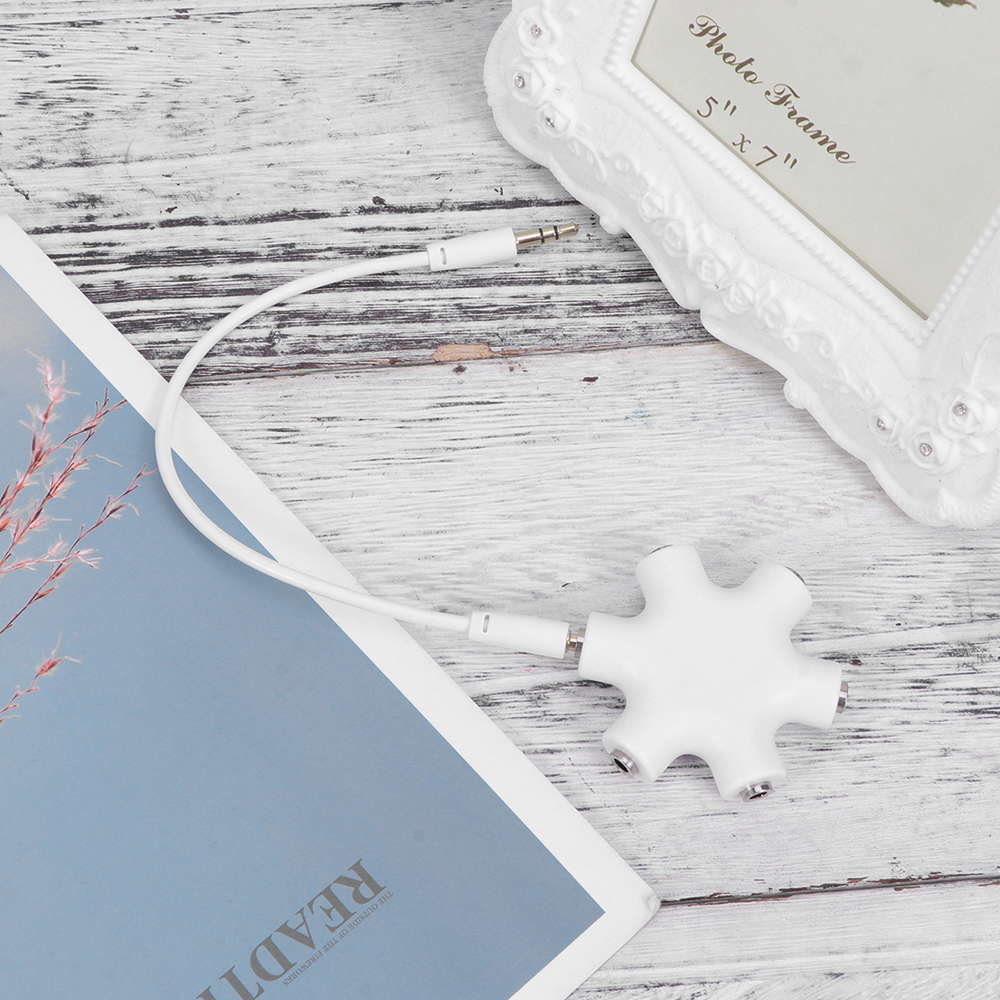 3.5mm Jack Earphone Audio Spli - Earphone Splitter Jack reseña y precio