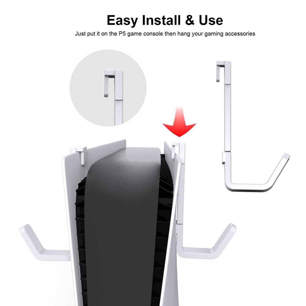 For PS5 Pro PS5 Slim Accessori - Headphone Stand Desk reseña y precio