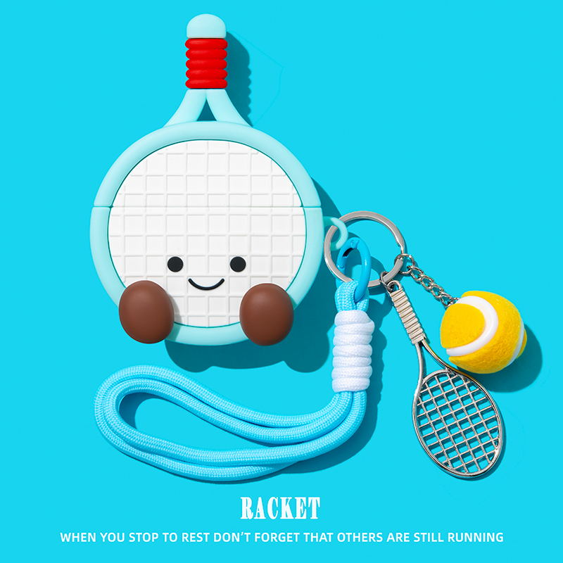 3D Table Tennis Cartoon Cute S - Earbuds Charging Case reseña y precio