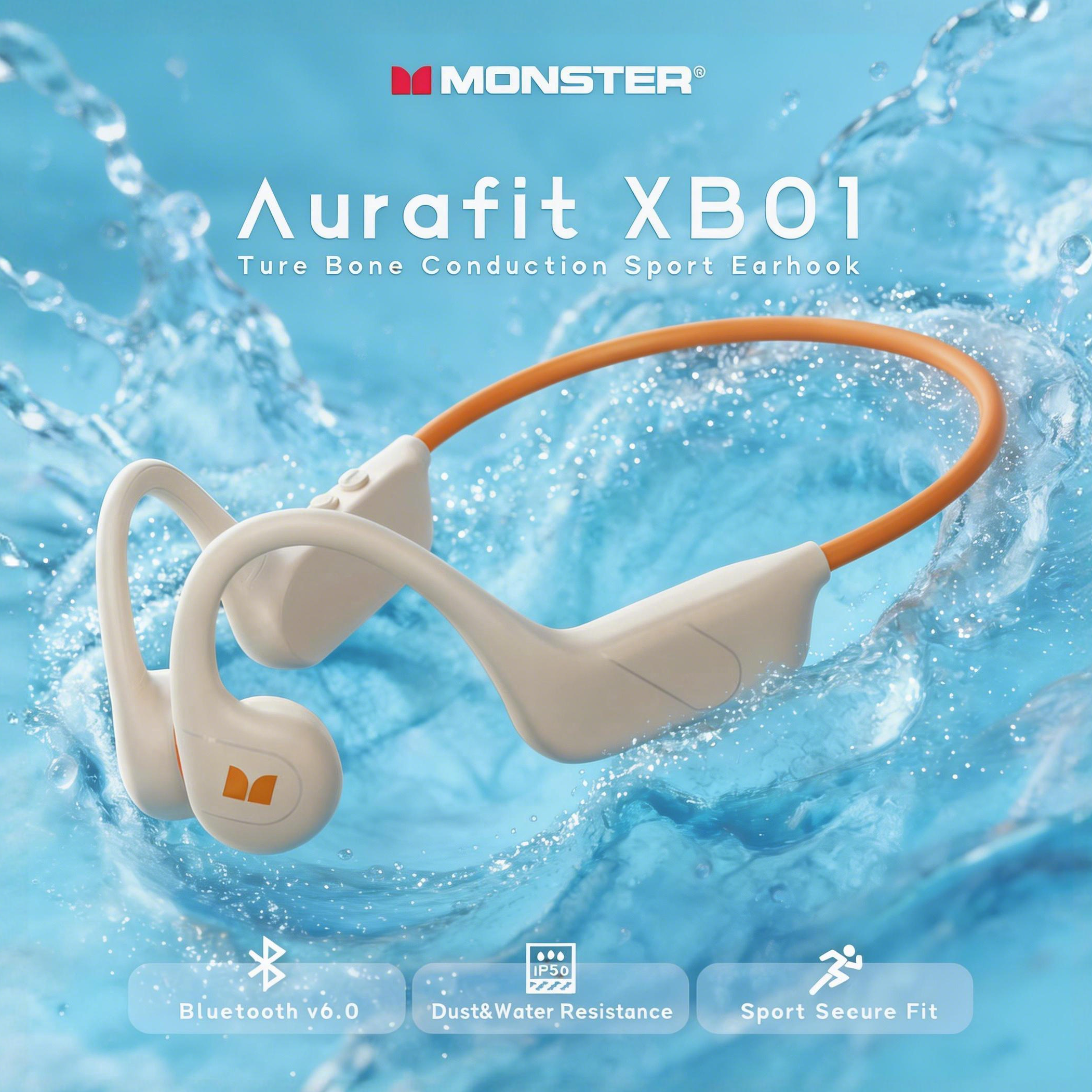 Monster AuraFit XB01 Bone Cond - Sports Earphone Hook reseña y precio