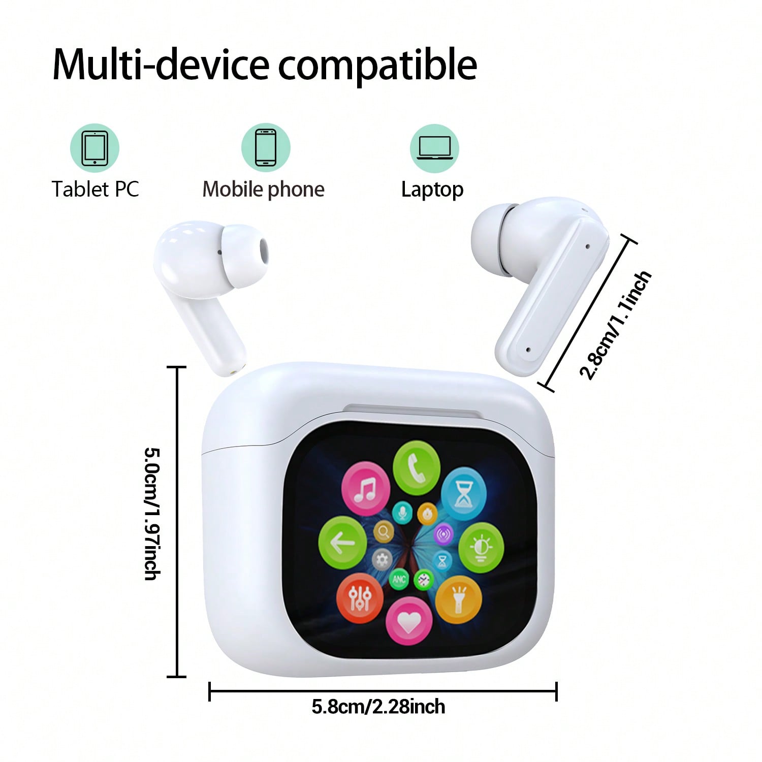 HITOZON Wireless Earbuds With  - Earbuds Charging Case reseña y precio