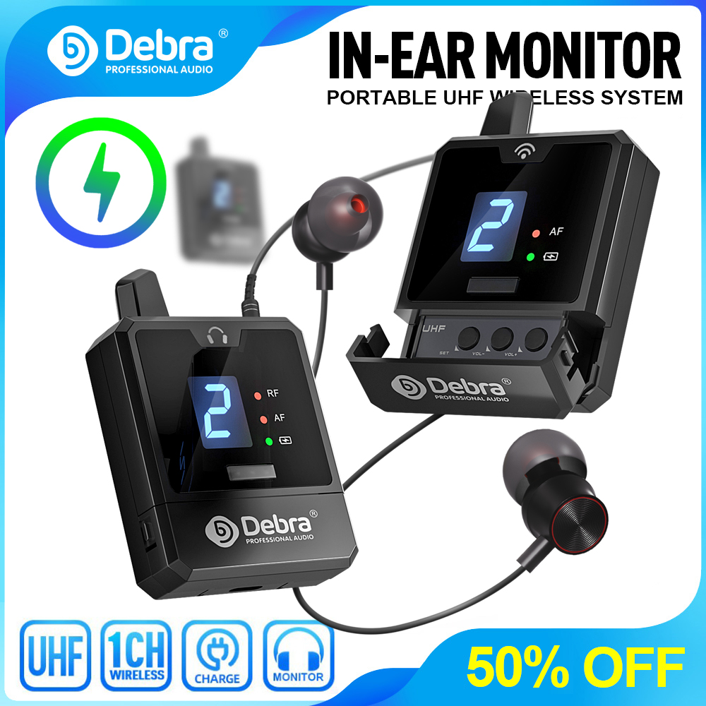 Debra UHF IEM Wireless In-Ear  - In Ear Monitor Iem reseña y precio