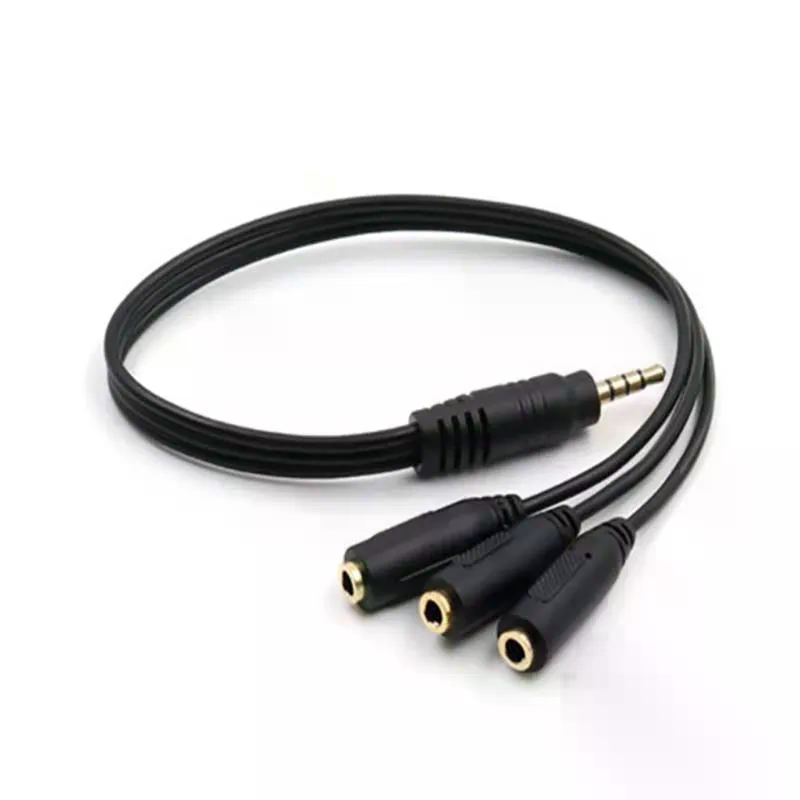 3.5mm 3 3.5mm 1 3 Adapter Way  - Earphone Splitter Jack reseña y precio