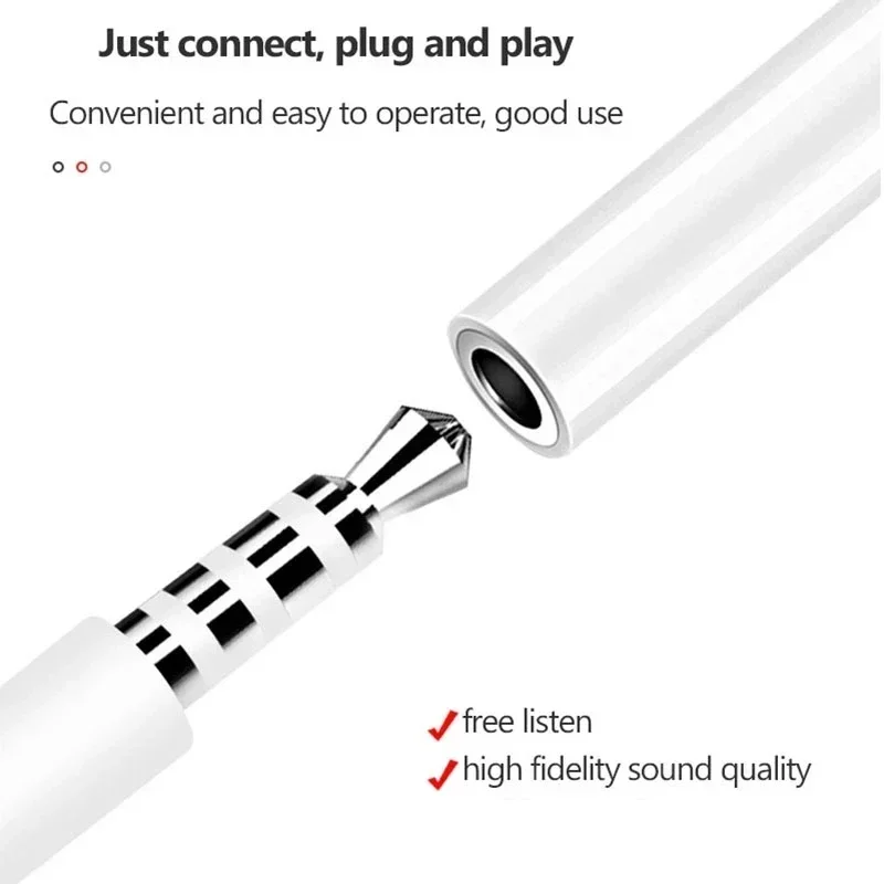 For IOS Headphone Adaptador fo - Earphone Splitter Jack reseña y precio