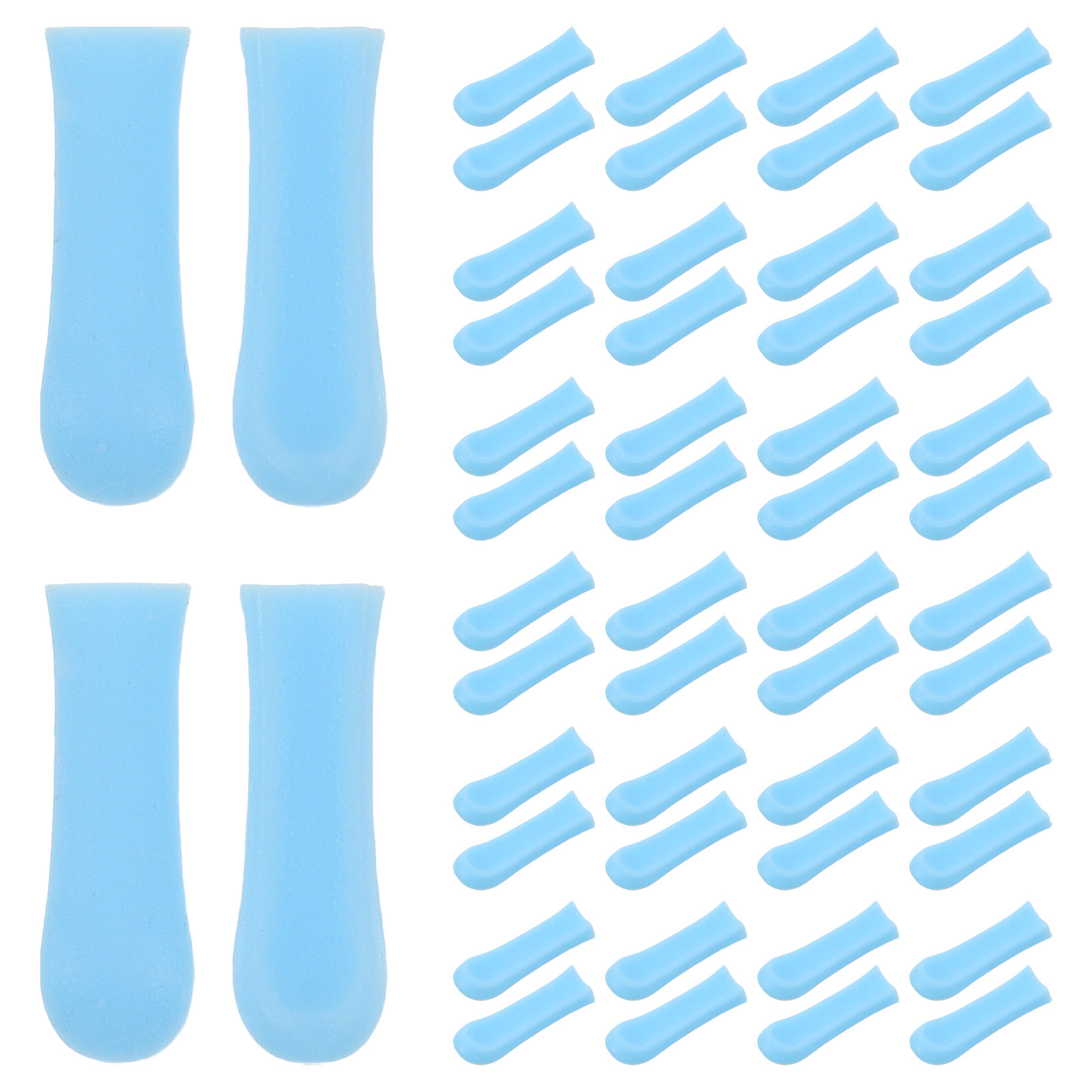 80Pcs Soft Silicone Ear Spoon  - Silicone Ear Tip Replacement reseña y precio