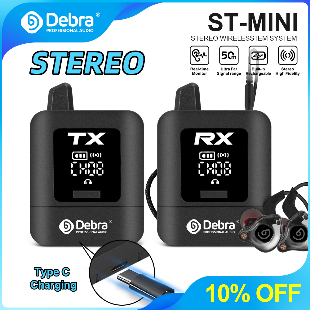 Debra New Stere Protable UHF I - In Ear Monitor Iem reseña y precio