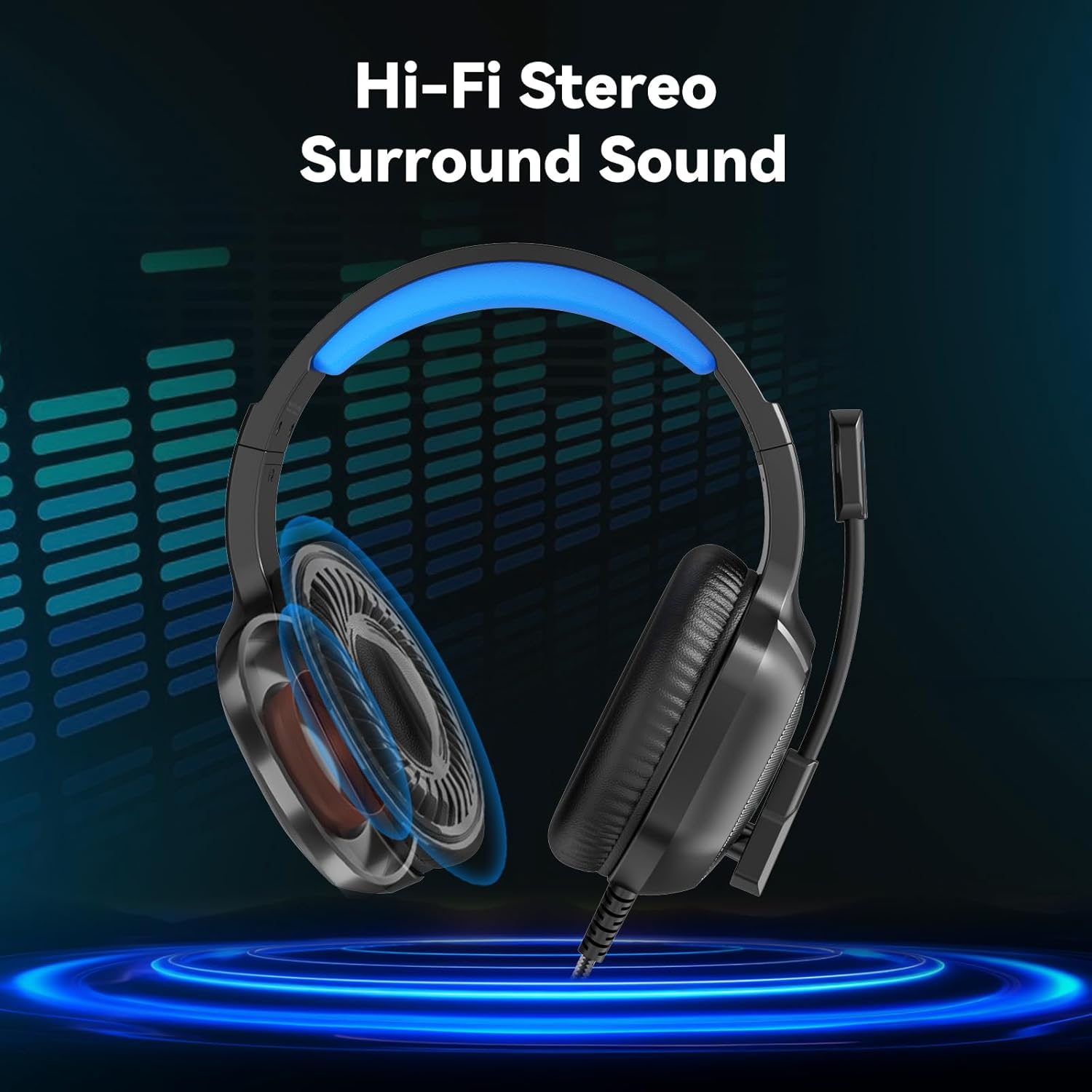 Gaming Headset With Microphone - Gaming Headset Rgb reseña y precio