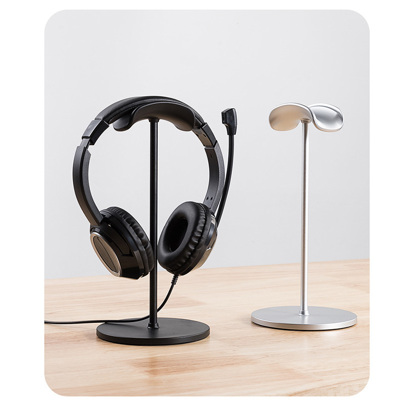 Metal Head-Mounted Headphone S - Headphone Stand Desk reseña y precio
