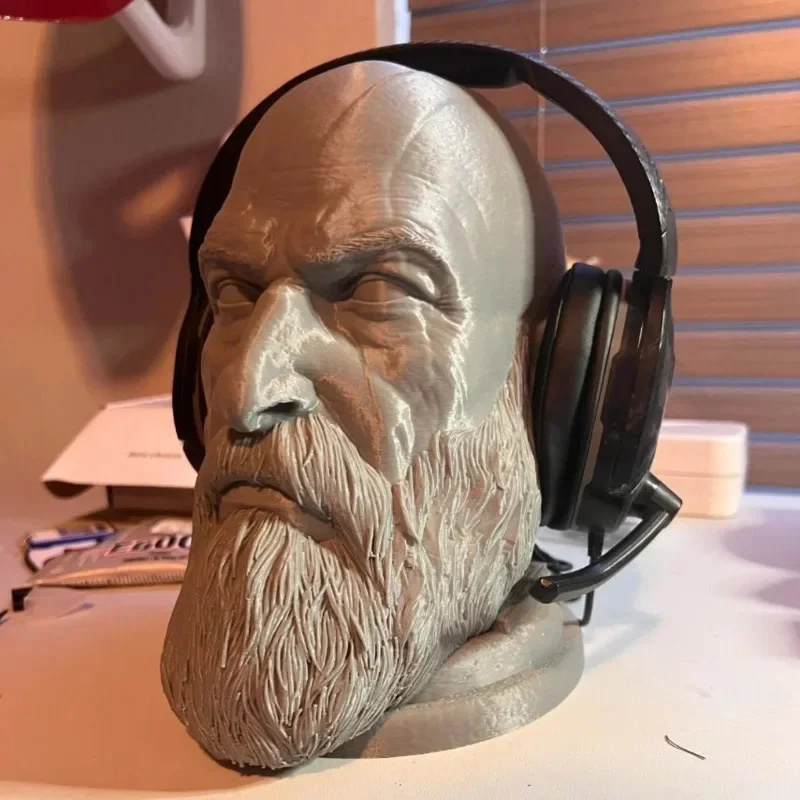 God Of War Kratos Statue Headp - Headphone Stand Desk reseña y precio