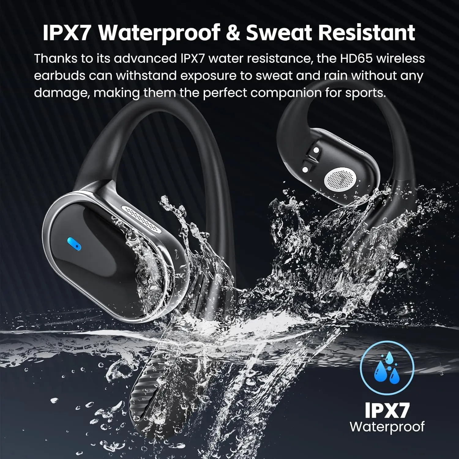 Bluetooth Earphones Wireless H - Sports Earphone Hook reseña y precio