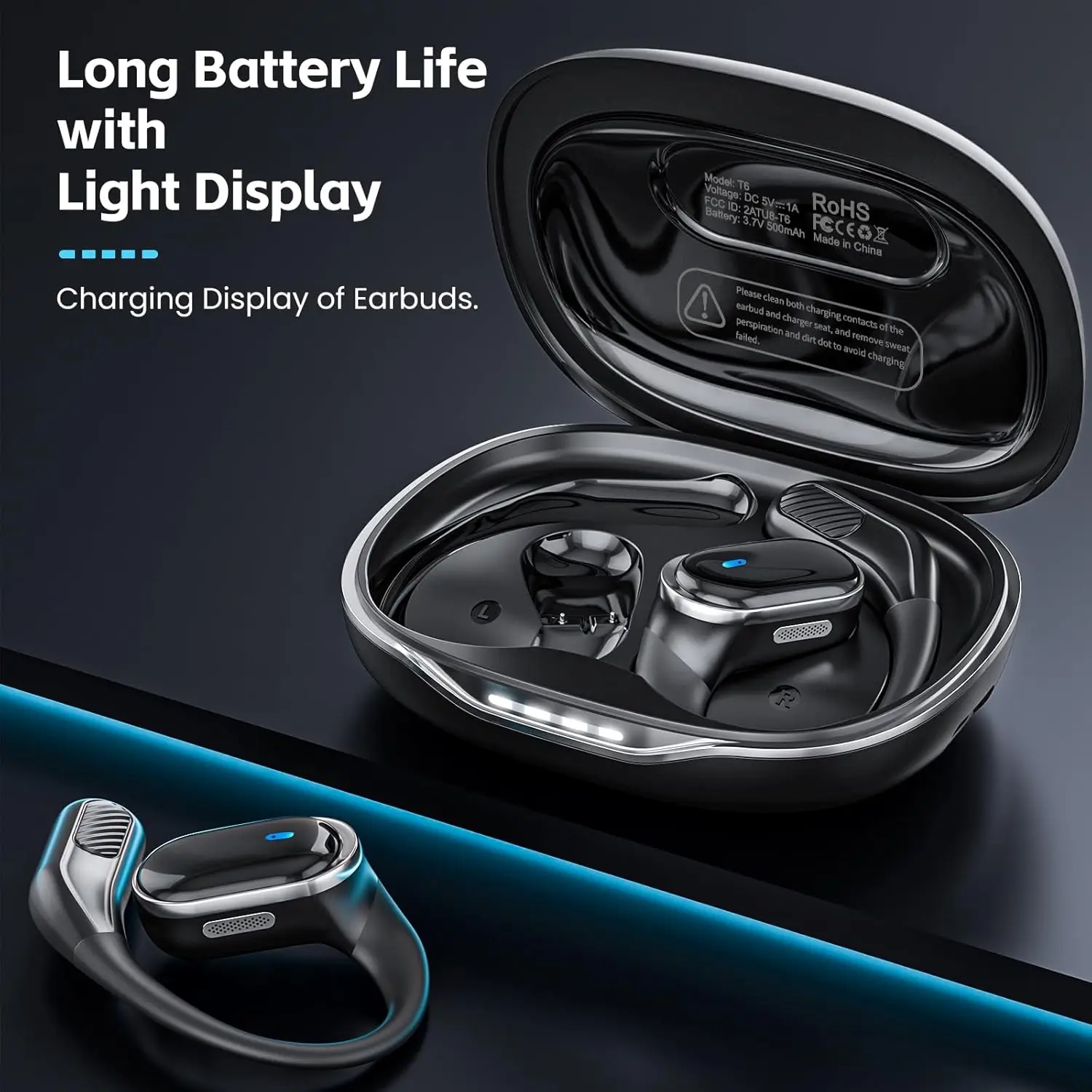 Bluetooth Earphones Wireless H - Sports Earphone Hook reseña y precio